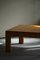 Danish Modern Square Solid Pine Coffee Table, 1970s 5