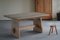 Danish Brutalist Rectangular Dining Table in Solid Oak, 1950s, Image 10