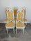 High Back Dining Chairs, Set of 5 5