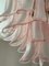Lampadario in vetro di Murano rosa, Immagine 6