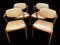 Modell 42 Esszimmerstühle aus Palisander von Kai Kristiansen, 4er Set 1