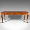 Wide Vintage French Louis XV Style Center Table or Desk, 1960s 5