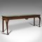 Large Antique French Console Table in Pine & Marble, 1900s, Image 1