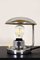 Lampada da tavolo in stile Bauhaus in metallo cromato di Josef Hurka per Napako, anni '50, Immagine 16