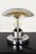 Lampada da tavolo in stile Bauhaus in metallo cromato di Josef Hurka per Napako, anni '50, Immagine 10