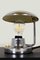 Lampada da tavolo in stile Bauhaus in metallo cromato di Josef Hurka per Napako, anni '50, Immagine 14