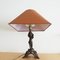 Lampada da tavolo Art Nouveau in bronzo, Immagine 2