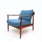 Mid-Century Antimott Armlehnstuhl aus Teak von Walter Knoll / Wilhelm Knoll, 1960er 1