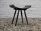 Modernist Stool with Gondola Seat, 1960s 7