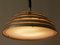 Large Mid-Century Modern Pendant Lamp from Vereinigte Werkstätten Munich, 1960s, Image 15