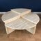 Italian Travertine Modular Coffee Table in Four Pieces, 1970s, Set of 4, Image 1