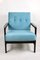 Vintage Turquoise Armchair by Z. Baczyk, 1970s 5