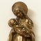 Art Deco Brass Wall Sculpture, Maria with Child 4