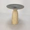 Travertine Finale Side Table by Peter Draenert, 1970s 15