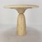 Travertine Finale Side Table by Peter Draenert, 1970s 11