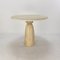 Travertine Finale Side Table by Peter Draenert, 1970s, Image 1
