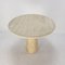 Travertine Finale Side Table by Peter Draenert, 1970s 5