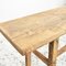 Antique Elm Console Table 3