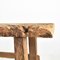 Antique Elm Console Table 9