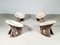 Concrete Outdoor Chairs, Italy, 1960s, Set of 4 3