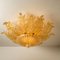 Large D 37.4 Flush Mount in Murano Glass from Barovier & Toso, Italy, 1969 8