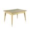 Table in Sessile Oak, Formica & Aluminium, Italy, 1950s 1