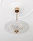 Crystal Flying Saucer Pendant Lamp by Carl Fagerlund for Orrefors 2