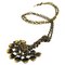 Decorative Halfcircle Shaped Bronze Necklace by Hannu Ikonen, Finland, 1970s 1