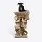 Early 20th Century Latte Marble Putti and Clam Shell Statue, Image 2