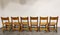 Vintage Brutalist Dining Chairs, 1960s, Set of 6 8