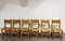 Vintage Brutalist Dining Chairs, 1960s, Set of 6 3