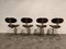 Vintage Italian Chrome Dining Chairs by Giotto Stoppino, 1960s, Set of 4 4