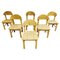 Pine Wood Dining Chairs by Rainer Daumiller for Hirtshals Savvaerk, Set of 6, Image 1