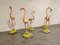 Flamingo Skulpturen aus Beton, 1970er, 5er Set 3