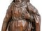 Oak Statue of a Saint, 19th Century 8