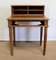 Small Tiered Child's Desk in Solid Oak, Late 19th Century 19