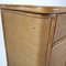 Hollywood Regency Bamboo and Straw Cabinet, 1960s 11