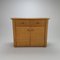 Hollywood Regency Schrank aus Bambus & Stroh, 1960er 5