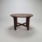 Dutch Modernist Oak Side Table, 1930s, Image 1