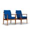 Model No. 341 Armchairs by Arne Vodder for Sibast, 1970s, Set of 2 1
