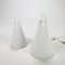 Ilu Opaline Glass Teepee Lamps, 1980s, Set of 2 4