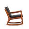 Danish Senator Rocking Chair by Ole Wanscher for France & Søn, 1950s, Image 3
