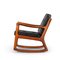 Danish Senator Rocking Chair by Ole Wanscher for France & Søn, 1950s, Image 6