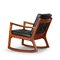 Danish Senator Rocking Chair by Ole Wanscher for France & Søn, 1950s, Image 7