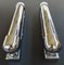 Tubular Chrome Plated Wall Lamps from Napako, 1930s, Czechoslovakia, Set of 2 2