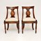 Antique Inlaid Neoclassical Side Chairs, Set of 2, Image 2