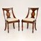 Chaises d'Appoint Néoclassiques Antiques, Set de 2 1