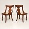 Antique Inlaid Neoclassical Side Chairs, Set of 2, Image 9