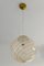 Swirl Pendant Light from Venini, 1970s, Image 8