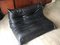 Vintage Black Leather Togo Sofa by Michel Ducaroy for Ligne Roset 5